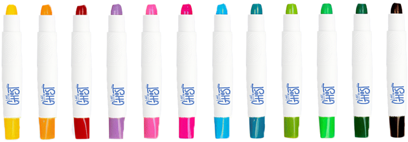 Crayon colour lineup 